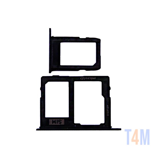 SIM Holder Dual Samsung Galaxy A6 2018/A600/A6 Plus/A605F Black